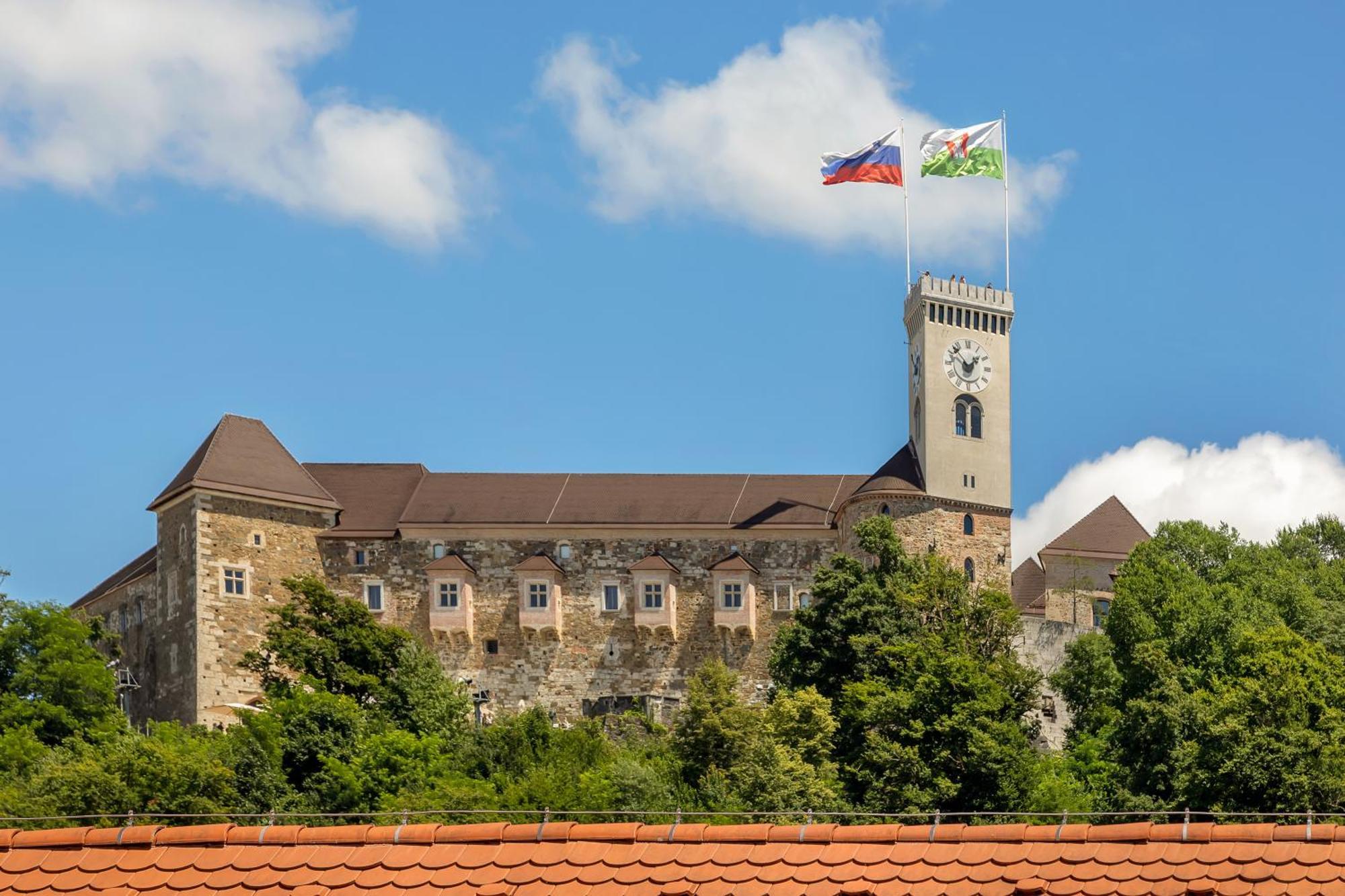 Castle View Palace Residence Lubiana Esterno foto